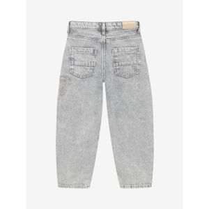 denim barrel fit grey denim