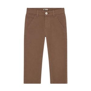 straight fit washed almond brown