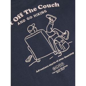 t-shirt longsleeve backprint odyssey gray