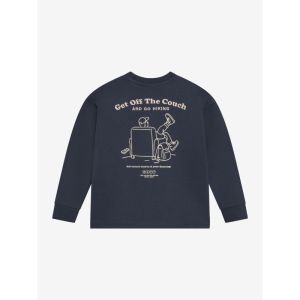 t-shirt longsleeve backprint odyssey gray