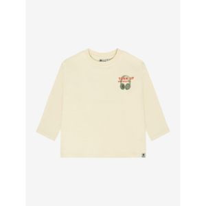 t-shirt longsleeve backprint sandshell