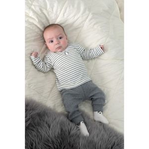 rib met streep-penguin cuddles antraciet melan