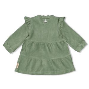 velours-lucky bloombird jade groen