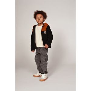 teddy jas met capuchon-mountai antraciet