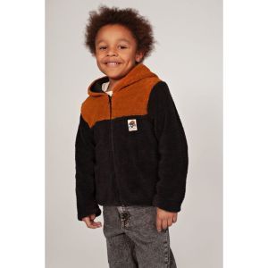 teddy jas met capuchon-mountai antraciet