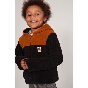 teddy jas met capuchon-mountai antraciet