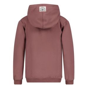 hoody-rock the earth mauve