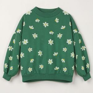 daisies all over green