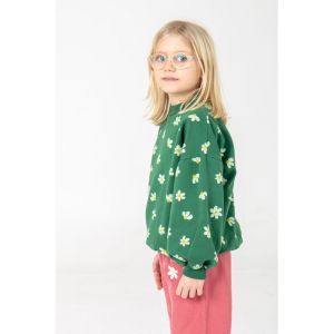daisies all over green