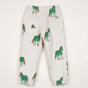 horses allover light grey mela