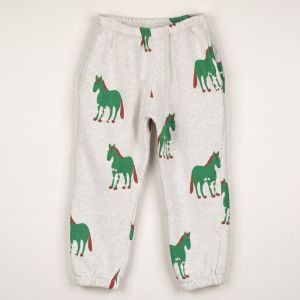 horses allover light grey mela