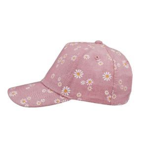 mini girl-cap blassrosa