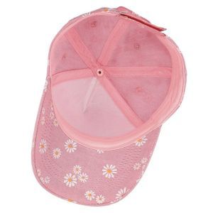 mini girl-cap blassrosa