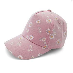 mini girl-cap blassrosa